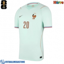 Fotballdrakt Herre Frankrike Desire Doue #20 Bortedrakt VM 2026 Kortermet